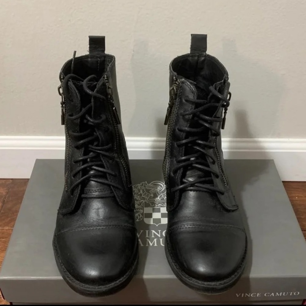 Vince Camuto Combat Boots